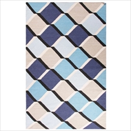 Jaipur Harlequin Cube Rug from En Casa By Luli Sanchez - Pewter